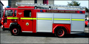 Kilkenny City, Fire Engine No:KK11A1:Side View